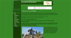 Desktop Screenshot of kdbtrainingstables.com